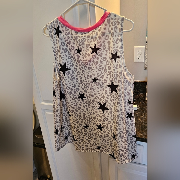BIBI leopard and stars tank top - Picture 5 of 8